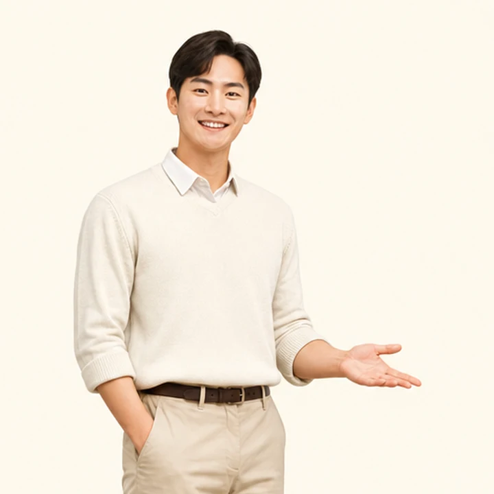 현대 그랜저 장기렌트카 상담 신청을 안내하는 담당자
